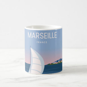 Landschaft Marseille Kaffeetasse