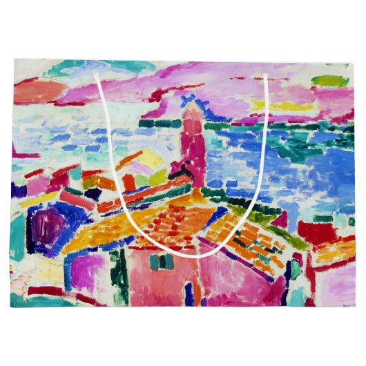 Landschaft, Matisse große Geschenktasche Geschenktüte (Rückseite)