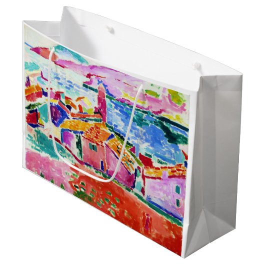 Landschaft, Matisse Große Geschenktüte (Vorderseite Schrägansicht)