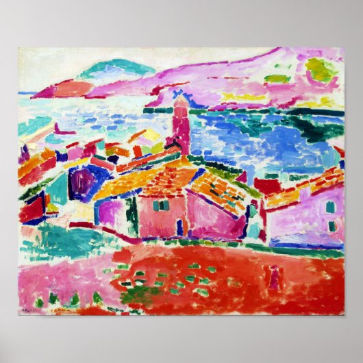 Landschaft, Matisse Poster (Vorne)