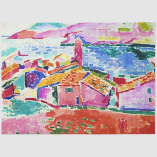 Landschaft, Matisse Seidenpapier (Vorderseite)