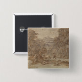 Landschaft Mercury und Apollo Button (Vorne & Hinten)