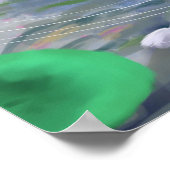 Landschaft Mermaid Koi Poster (Ecke)