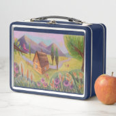 Landschaft Metal Lunch Box (Beispiel)