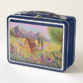 Landschaft Metal Lunch Box (Vorderseite)