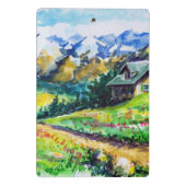 Landschaft Mini Klemmbrett (Rückseite)