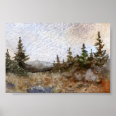 Landschaft Mini-Poster Poster (Vorne)