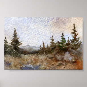 Landschaft Mini-Poster Poster