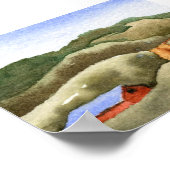 Landschaft Mini-Poster Poster (Ecke)