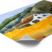 Landschaft Mini-Poster Poster (Ecke)