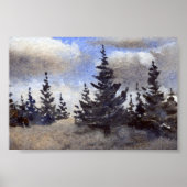 Landschaft Mini-Poster Poster (Vorne)