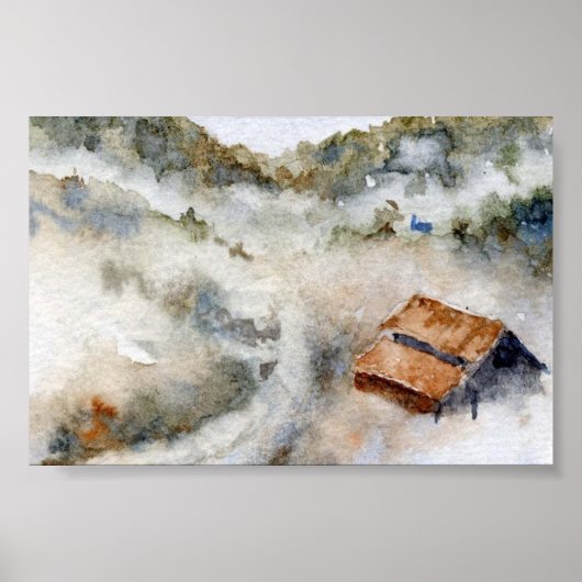 Landschaft Mini-Poster Poster (Vorne)