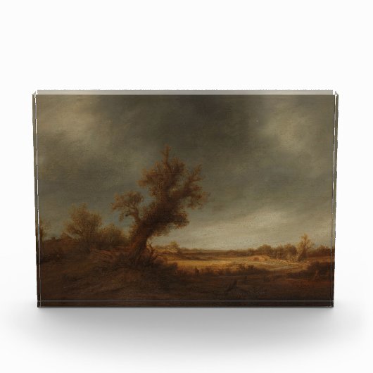Landschaft mit alter Eiche, Adriaen van Ostade, Ca Fotoblock (Vorderseite)