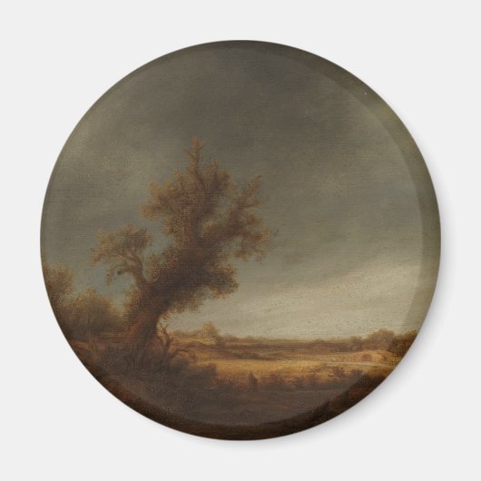 Landschaft mit alter Eiche, Adriaen van Ostade, Ca Magnet (Vorne)