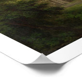 Landschaft mit Bauern, c.1730-40 (Öl auf Leinwand) Poster (Ecke)