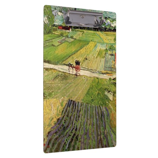 Landschaft mit Beförderung und Zug... Klemmbrett (Rechts)