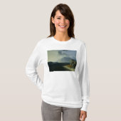 Landschaft mit Berg Stromboli T-Shirt (Vorne ganz)