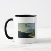 Landschaft mit Berg Stromboli Tasse (Links)