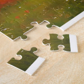 Landschaft mit Bergen im Hintergrund Puzzle (Seite)