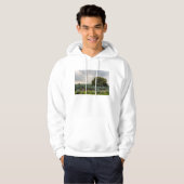 Landschaft mit blauer Agave Hoodie (Vorne ganz)