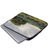 Landschaft mit blauer Agave Laptopschutzhülle (Vorne Knopf)