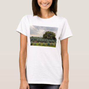 Landschaft mit blauer Agave T-Shirt