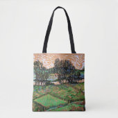Landschaft mit Brücke über die Oise Tasche (Vorderseite)