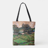 Landschaft mit Brücke über die Oise Tasche (Rückseite)