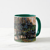 Landschaft mit Brücke über die Oise Tasse (VorderseiteRechts)