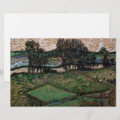 Landschaft mit Brücke über die Oise (van Gogh) Briefpapier (Vorne/Hinten)
