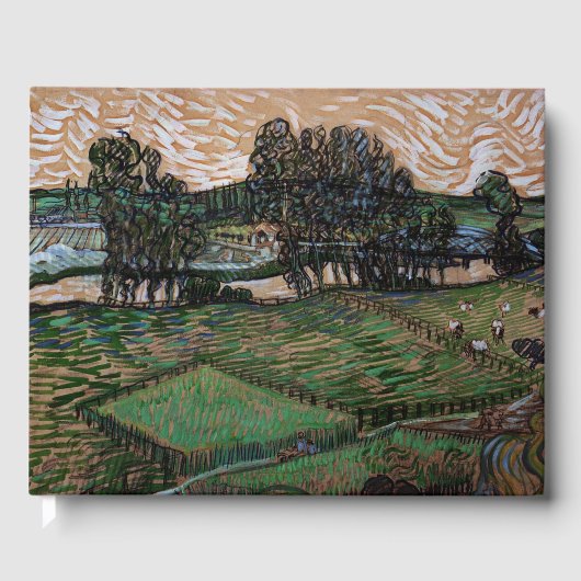 Landschaft mit Brücke über die Oise (van Gogh) Gästebuch (Vorderseite)