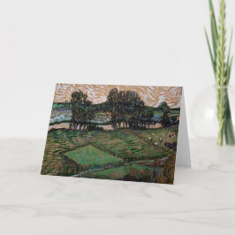 Landschaft mit Brücke über die Oise (van Gogh) Karte