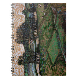 Landschaft mit Brücke über die Oise (van Gogh) Notizblock