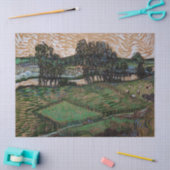Landschaft mit Brücke über die Oise (van Gogh) Seidenpapier (Basteln)