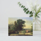 Landschaft mit Cephalus Postkarte (Stehend Vorderseite)