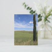 Landschaft mit Cypress Postkarte (Stehend Vorderseite)