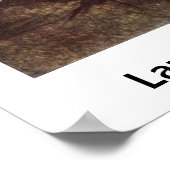 Landschaft mit dem Fall des Ikarus von Bruegel A.  Poster (Ecke)