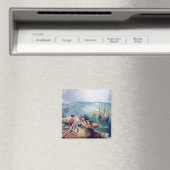 Landschaft mit dem Fall von Icarus, Pieter Bruegel Magnet (In Situ (Geschirrspüler))