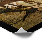 Landschaft mit dem Fall von Icarus Poster (Ecke)