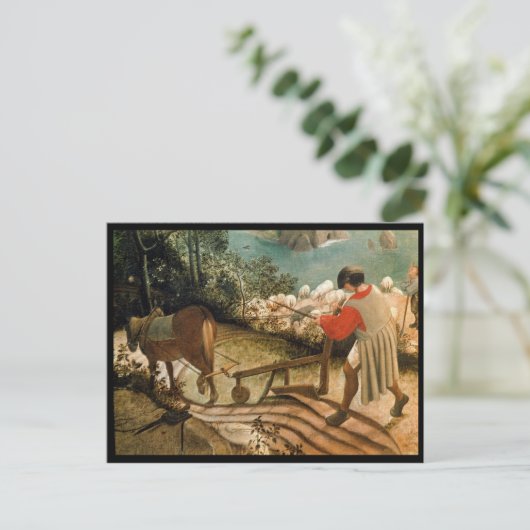 Landschaft mit dem Fall von Icarus Postkarte (Stehend Vorderseite)