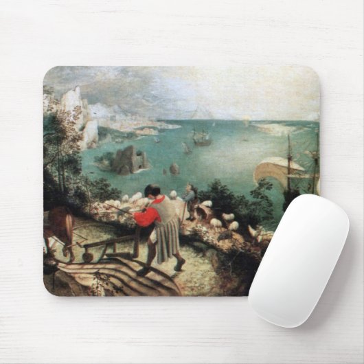 Landschaft mit dem Fall von Ikarus - 1558 Mousepad (Mit Mouse)