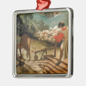 Landschaft mit dem Fall von Ikarus Ornament Aus Metall (Links)