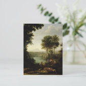 Landschaft mit dem Finden von Mose Postkarte (Stehend Vorderseite)