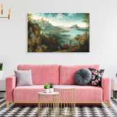 Landschaft mit dem Flug nach Ägypten Leinwanddruck (Insitu (Wohnzimmer))