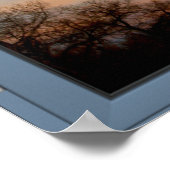 Landschaft mit dem Flying Bird-Picture-Fenster - I Poster (Ecke)