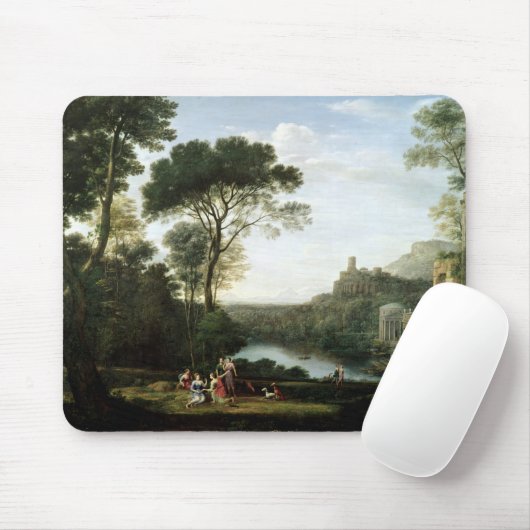 Landschaft mit dem NympheEgeria Mousepad (Mit Mouse)