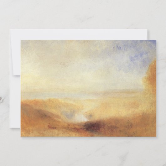 Landschaft mit der Ferne der Bucht von Joseph Turn (Vorderseite)