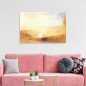 Landschaft mit der Ferne der Bucht von Joseph Turn Leinwanddruck (Insitu (Wohnzimmer))