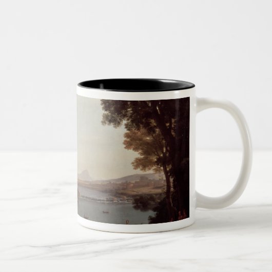 Landschaft mit der Heirat von Isaac Zweifarbige Tasse (Rechts)