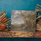 Landschaft mit der Taufe in Jordanien (Öl auf c Fotoplatte (Seite)